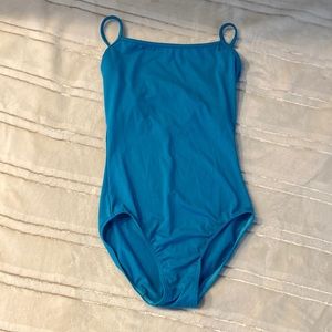 Bloch Leotard Turquoise Camisole